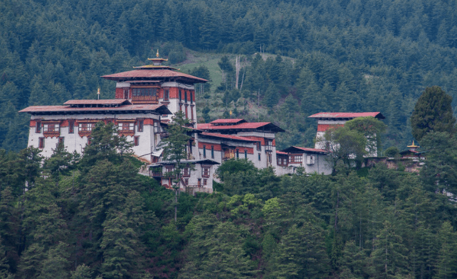 Das Dzong von Jakar