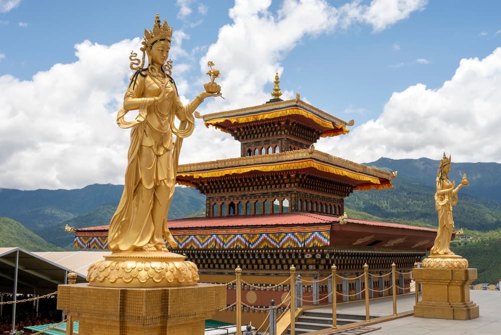 Anstieg der Touristenzahlen in Bhutan