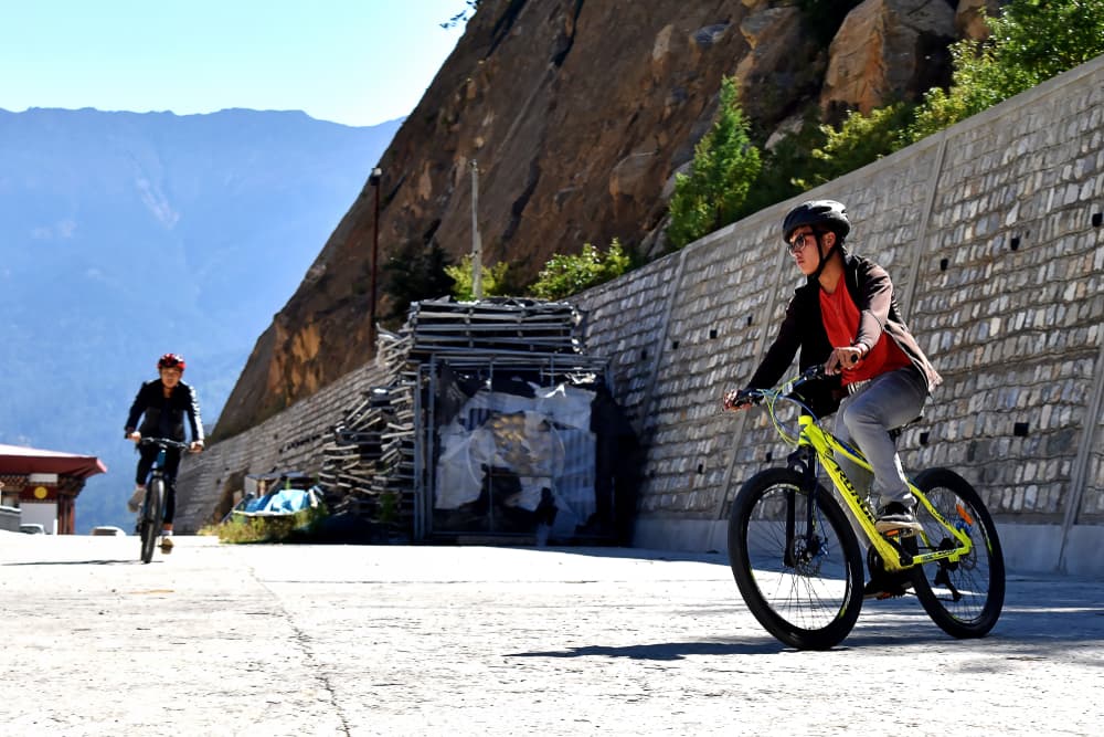 Tour du Dragon, ein Radrennen zur Entdeckung der bhutanischen Berge