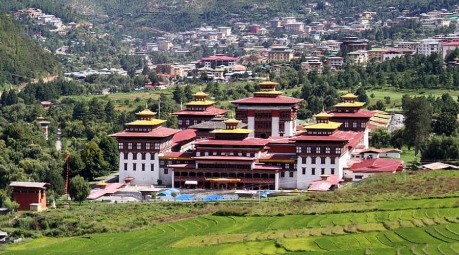 Das Dzong von Trashichho