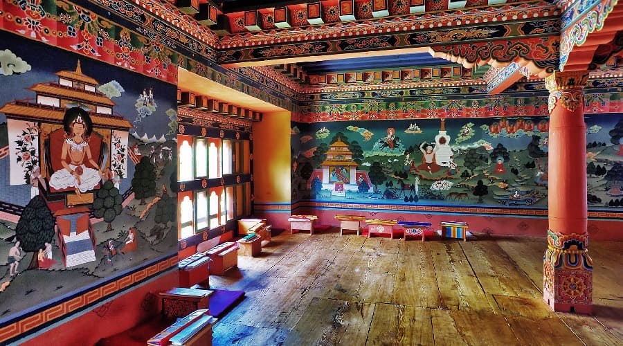 Das Dzong von Simtokha