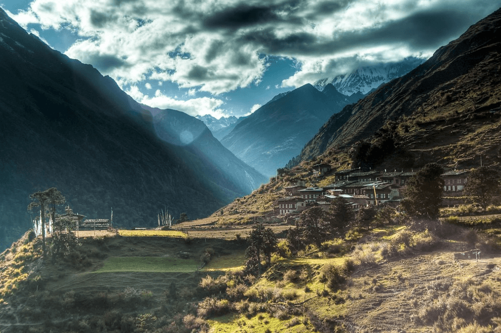 Der Dzongkhag von Gasa